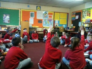 Mr Stuart's Class share their ideas on the Environment