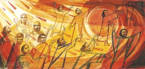 Holy spirit energizing everyone