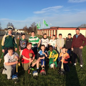 The lads with Mr. Gordon and Mr. Bannon