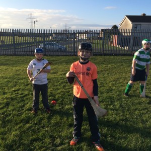 Adam ready for action!